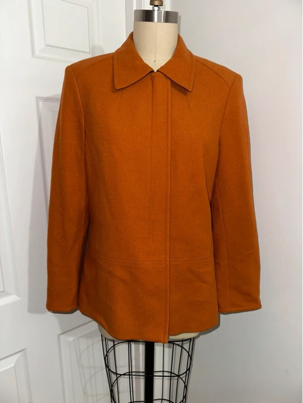 Kasper ASL structured full-zip blazer jacket 14